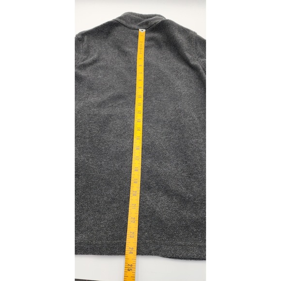 Columbia Kids Fleece Jacket Full Zip Gray Black Size L 14 16 Outdoor Warm - Picture 9 of 9